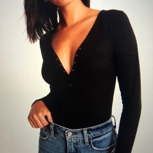 Abercrombie NWT cozy Henley long sleeve